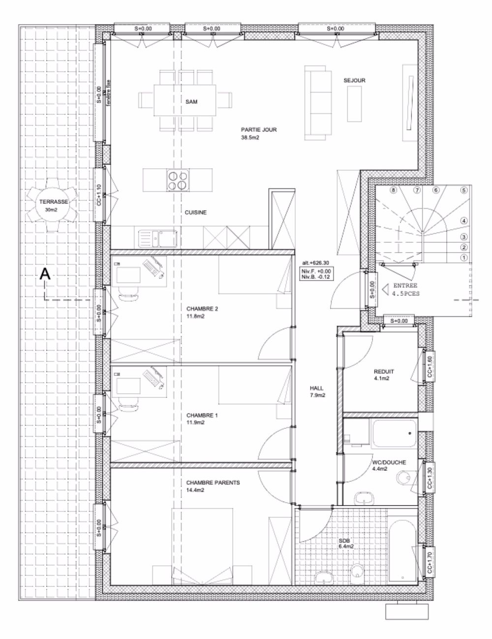NEUBAU 4.5-Zi-Attika (Haus A oder Haus B ) - Bild 4