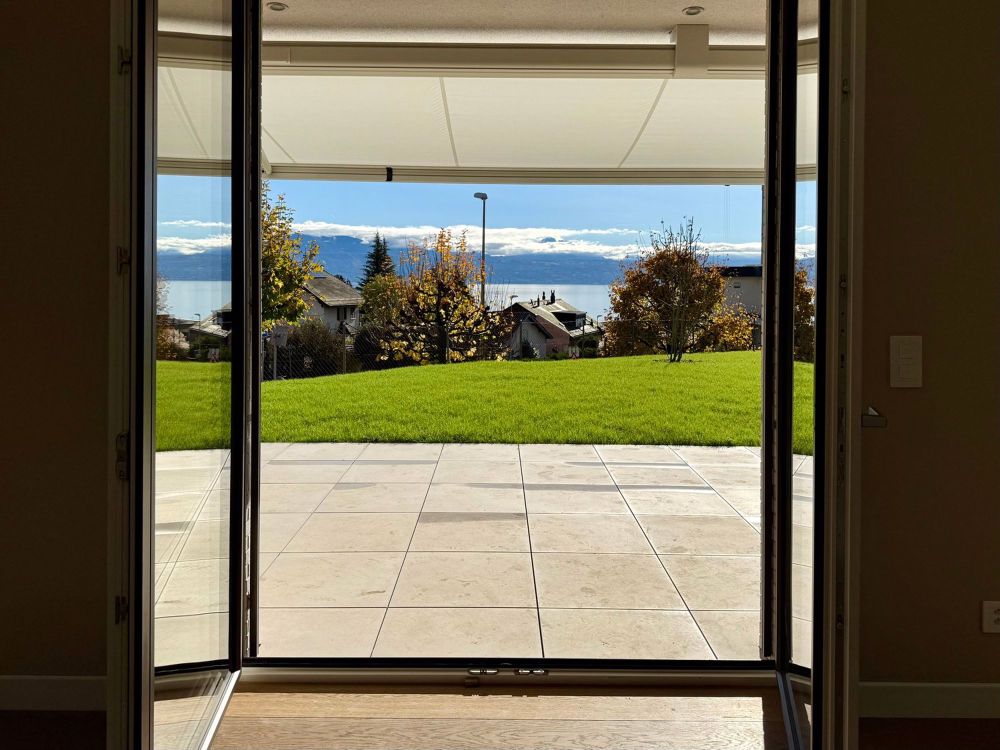 Appartement mit 3.5 Zimmern, unabhängig mit Seeblick und Garten - Pully - Bild 6