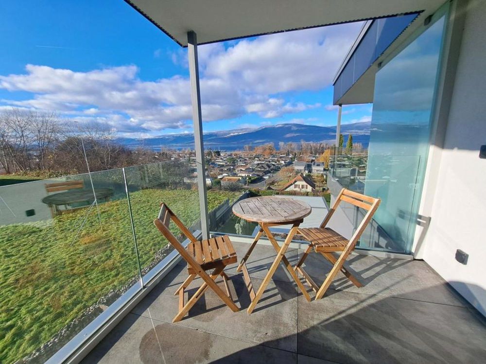 Cheyres appartement de 3 1/2 pces avec vue sur le lac - Bild 2