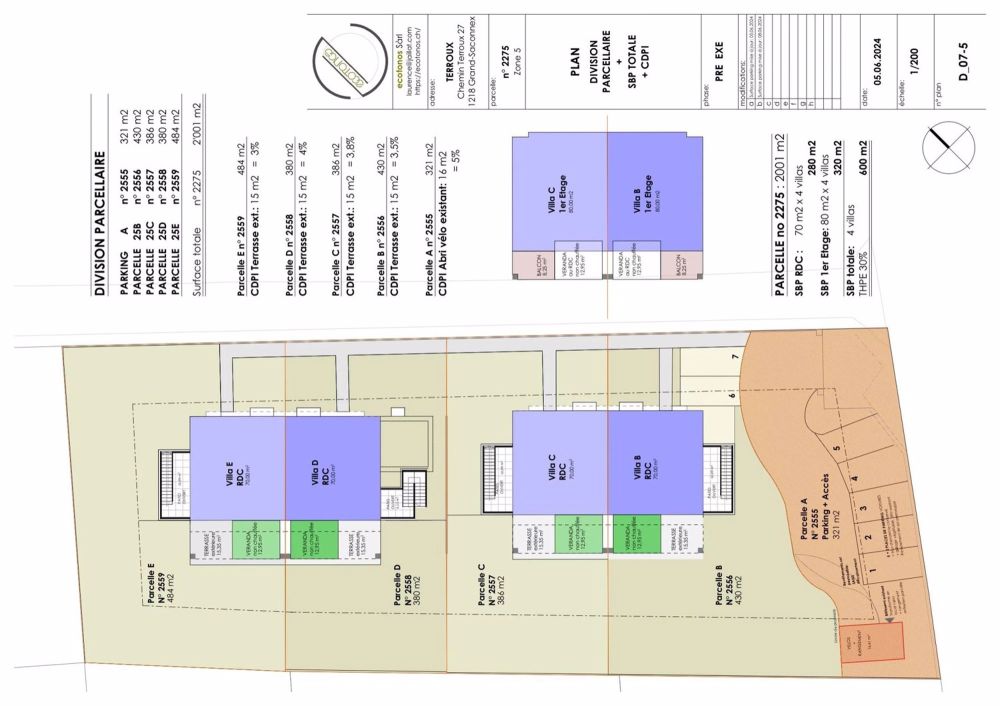 Surfaces:Utile:220/Habitable:150/Véranda:14/Balcon:8/Patio:5 à 9/Terrasse:11 - Bild 10
