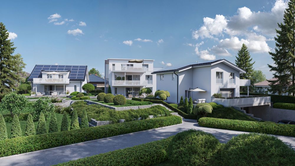 Neubau: Traumresidenz mit imposanter Terrasse und Weitblick - Bild 2