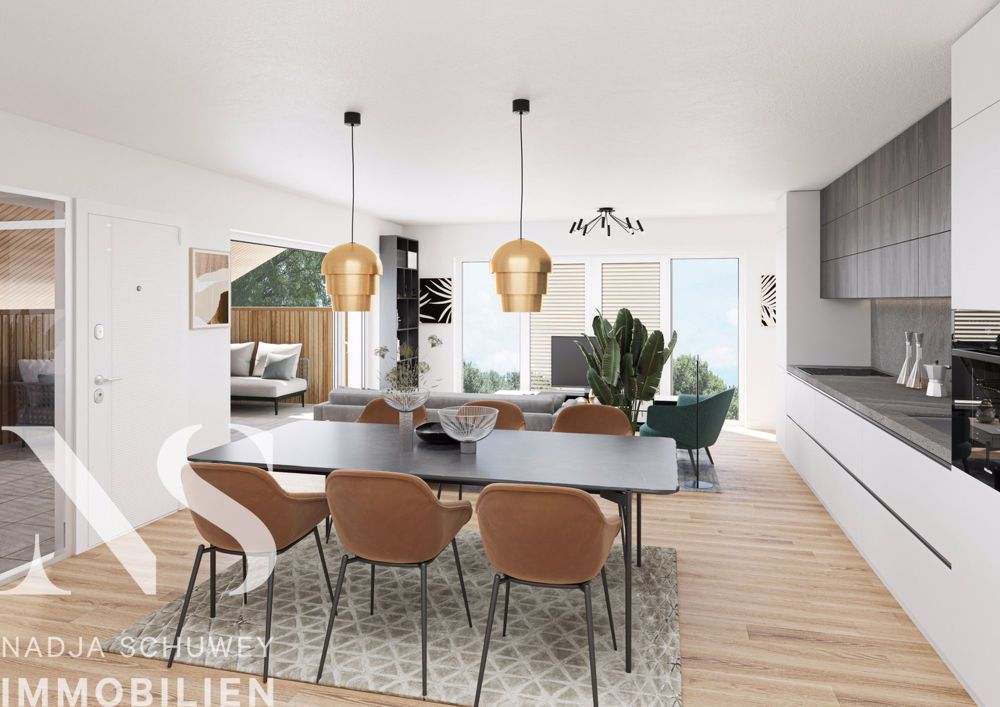 Neues Wohnen im alten Dorfkern - 3.5 Zimmer Wohnung 1. OG - Bild 6