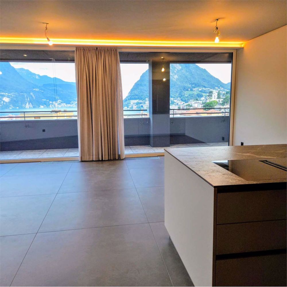 Nuovo Attico con Vista Lago a Lugano - Bild 3