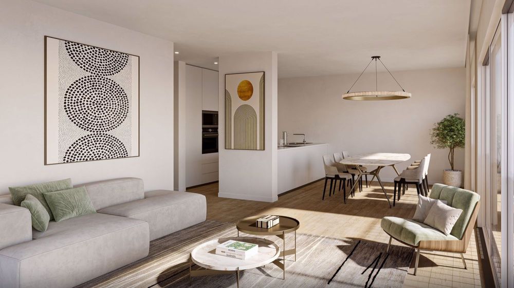 Wohnen neu gedacht - «Wohnpark Längg» - Innenvisualisierung Wohnen