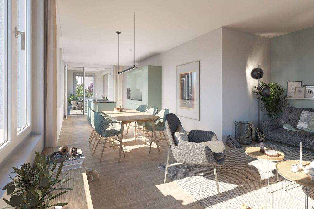 4 ½ Zimmer-Dachwohnung in Berneck kaufen - Bild 3