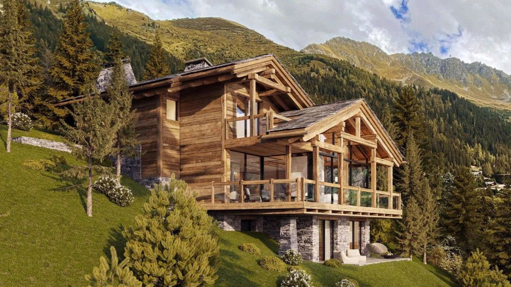 Projekt für ein Chalet mit Panoramablick - Bild 2