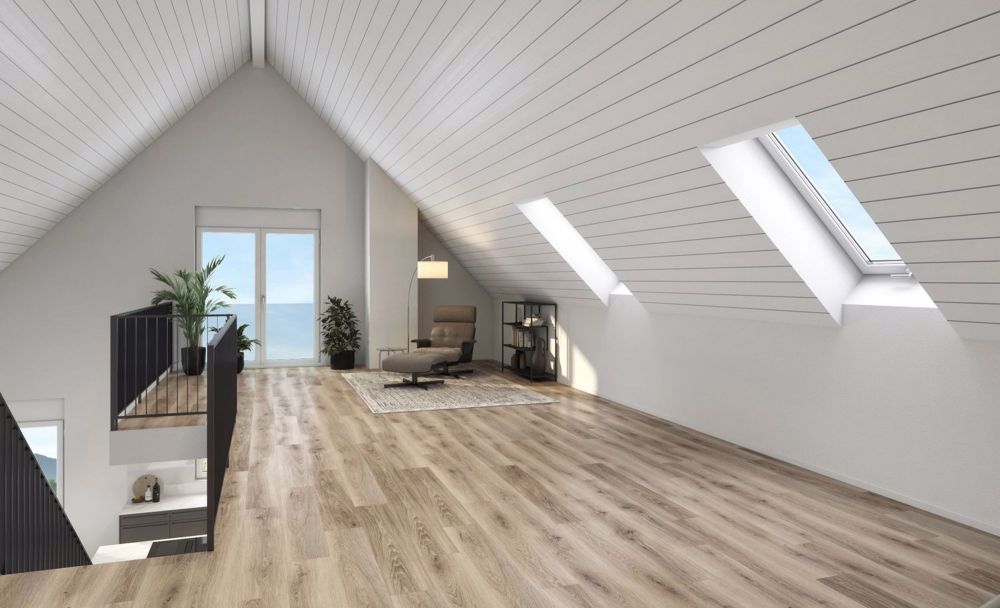 Moderne 5.5-Zimmer-Dachgeschosswohnung mit Galerie an ruhiger Lage von Etziken - Bild 11