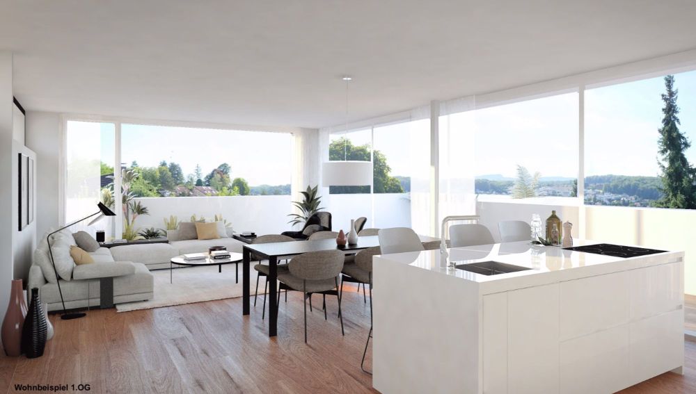 Neubau in Oberwil - Helle und moderne 3.5-Zimmer Attikawohnung - Image 2