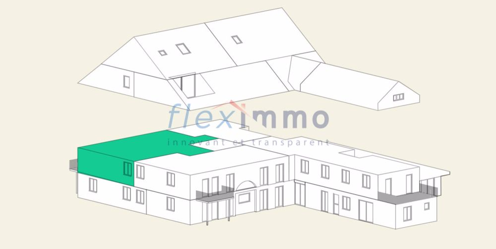 Sehr schönes 4,5-Zimmer-Neubauapartment - Ausstattung nach Wahl - Localisation 3D