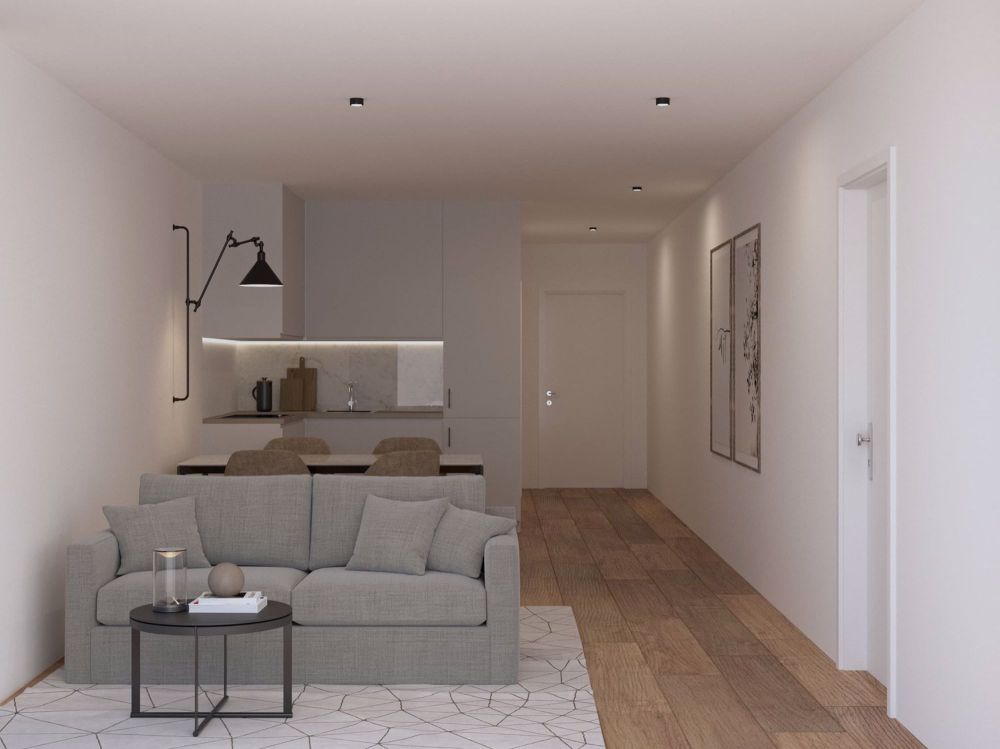 Appartamento 2.5 locali con giardino privato– Residenza Montedoro, Pura - Bild 3