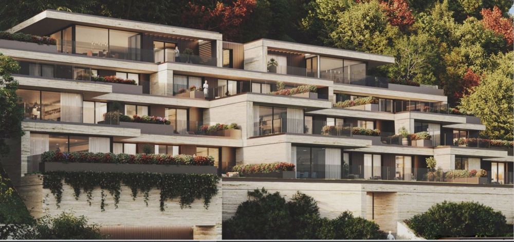 Stupendo appartamento 3.5 locali a Bissone vista lago - Bild 1
