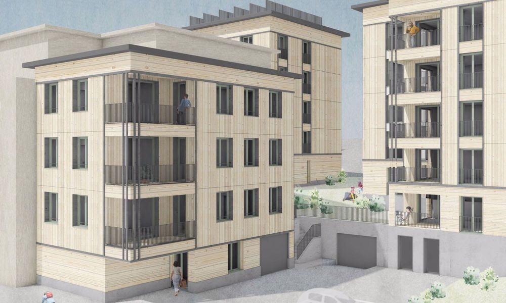 Zweitwohnung Neu-Anbau 1. Stock Haus Amsel - Aussenansicht