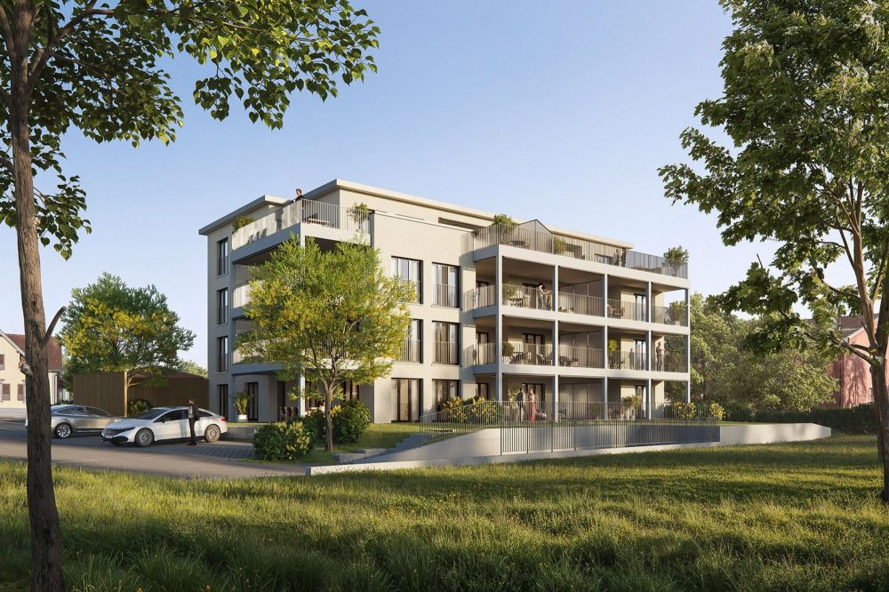 Neubauprojekt «Schlossberg» - Hochwertiges Wohnen in Seenähe - Titelseite