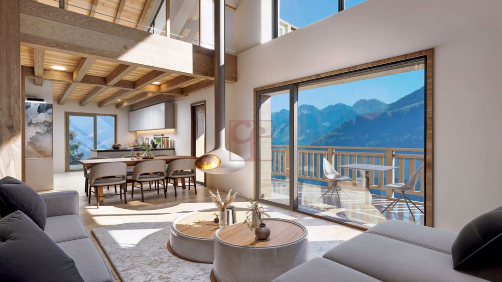 Die Sciernes-d'Albeuve - Moderne Chalets - Séjour