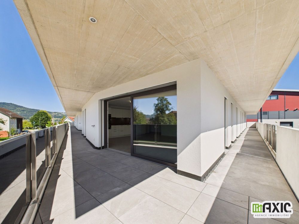 Rossemaison - Appartement neuf de 5.5 pièces Minergie-P avec balcon - Bild 12