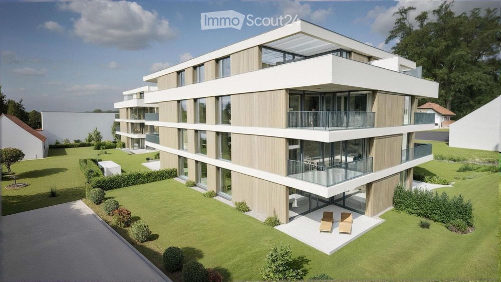 Moderne 4.5-Zimmer-Wohnung im Zentrum von Bösingen - Wohnen mit Ausblick - Bild 3