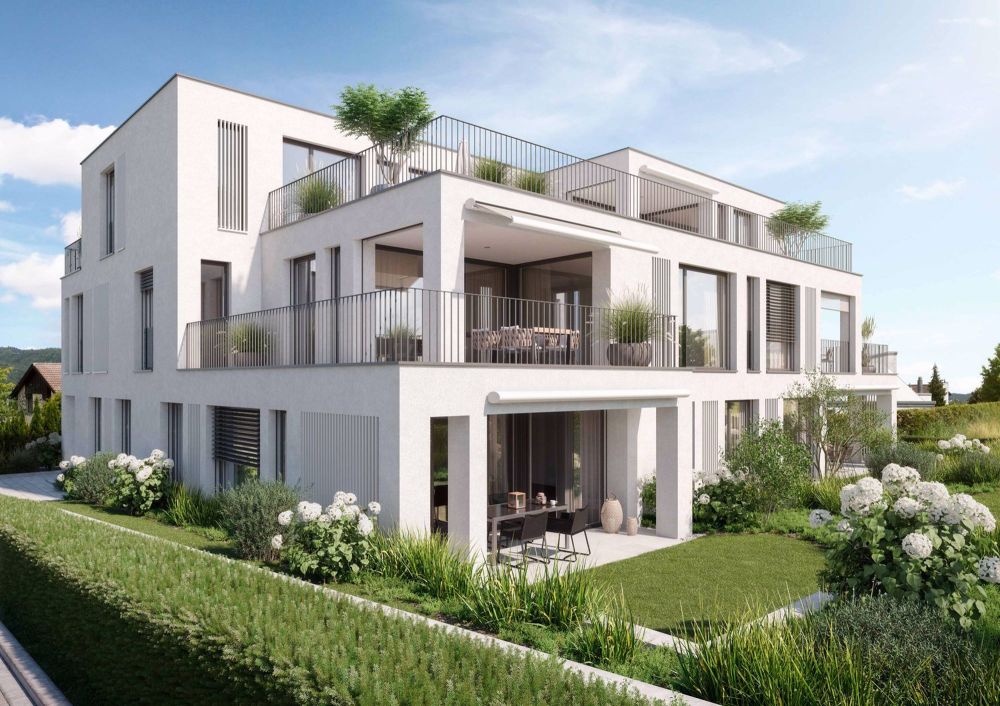 Modern Wohnen an ruhiger Lage - «Baldeggstrasse 31» Baden - Aussenvisualisierung