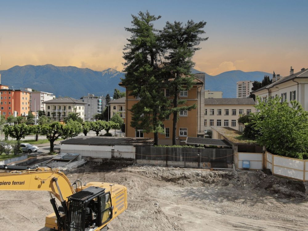Loft da 2.5 locali raffinato e luminoso nel centro di Locarno (auch Zweitwohnsitz) - Fine demolizione: aprile 2025