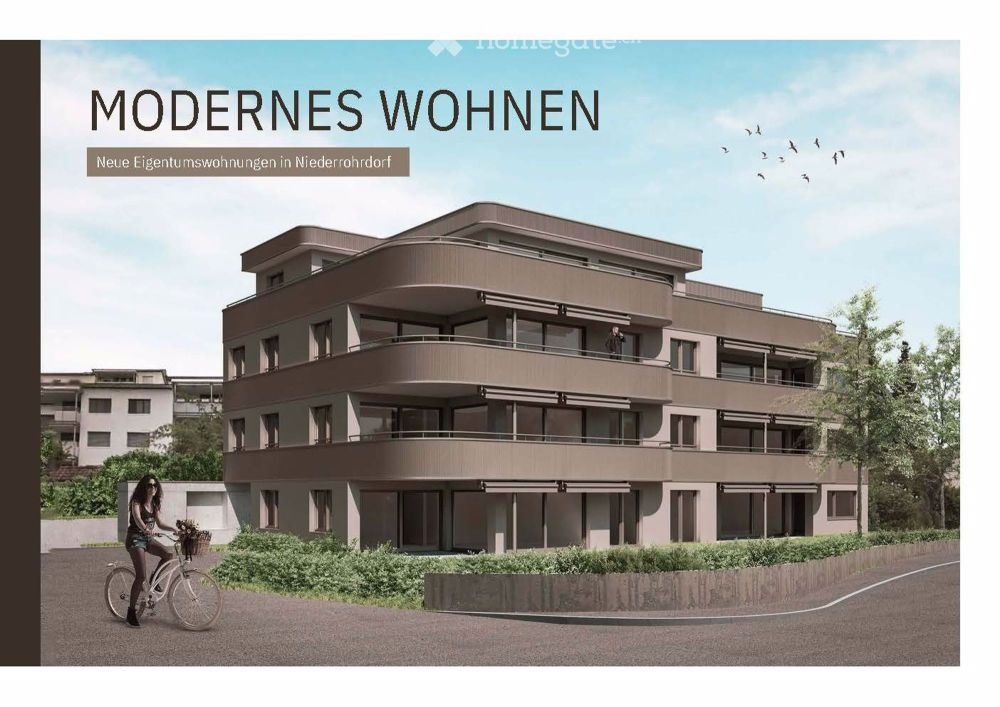 Moderne 5.5-Zimmer-Neubau-Wohnung in Niederrohrdorf - Bild 3
