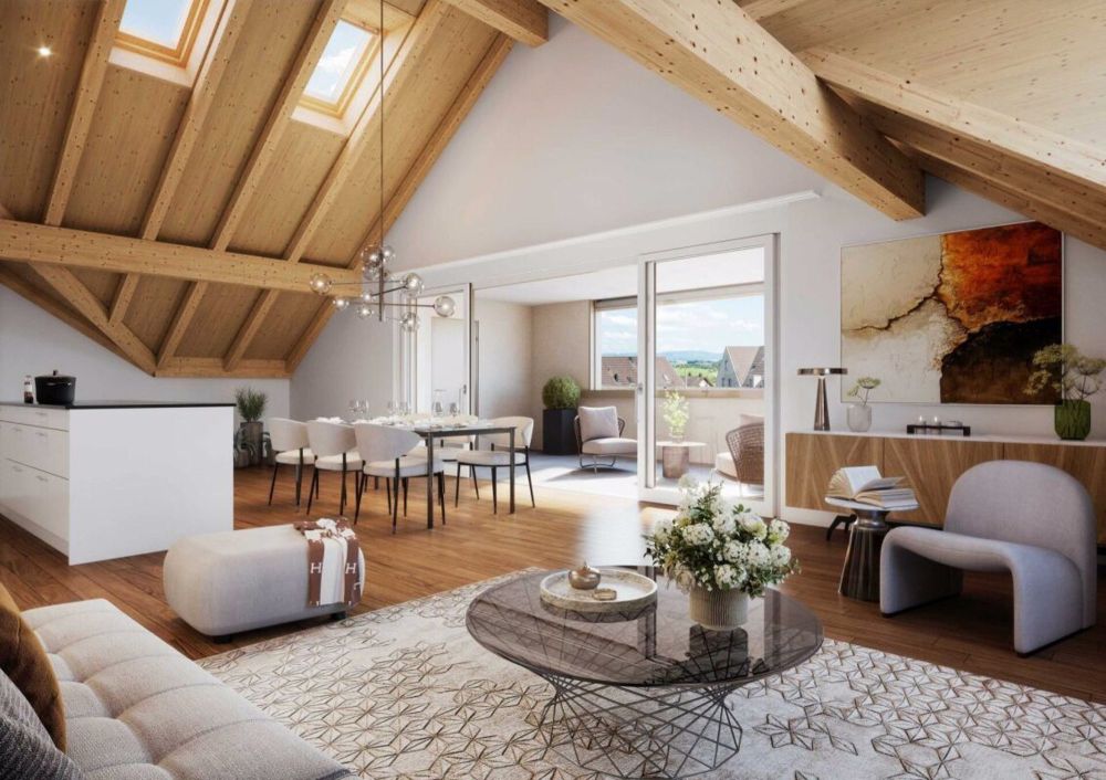 4 1/2-Zimmer-Dachwohnung mit Loggia und Estrich - Bild 5