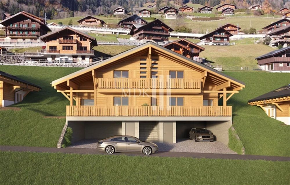 RARE "Demi-chalet" 4,5 Zimmer, neu zu verkaufen in Val-d'Illiez - Bild 2