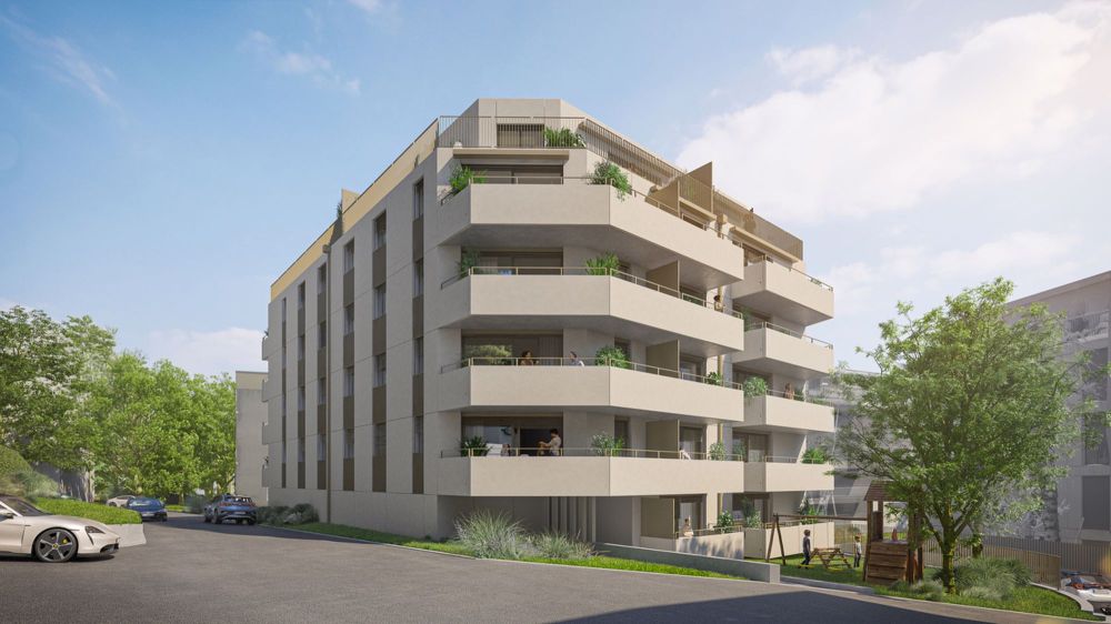 3.5 pièces avec balcon, vue, sur plans / Lot 38 - Bild 5