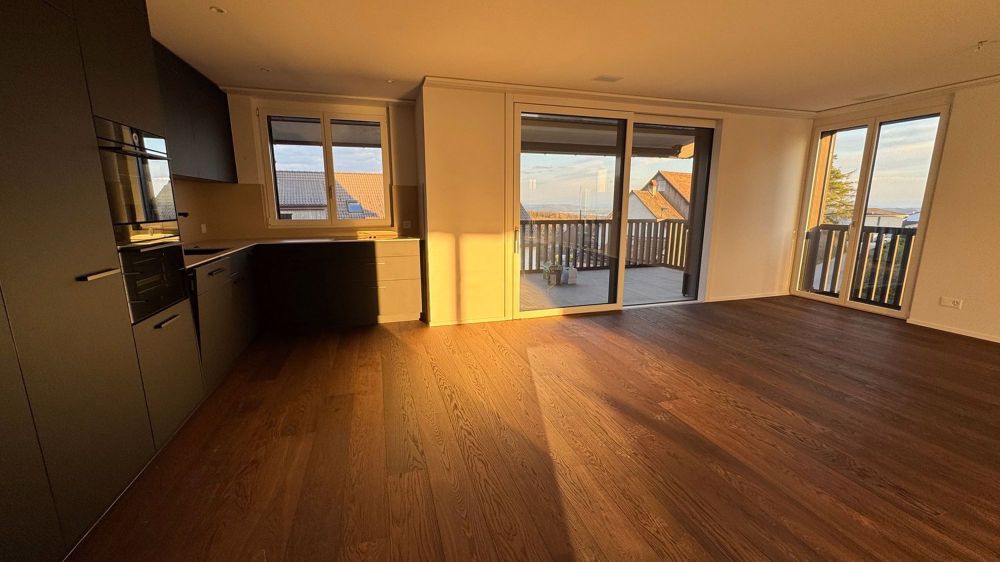 120m2 MINERGIE Neubauwohnung - 35 Minuten bis ZRH, Sonne & Aussicht - Bild 5