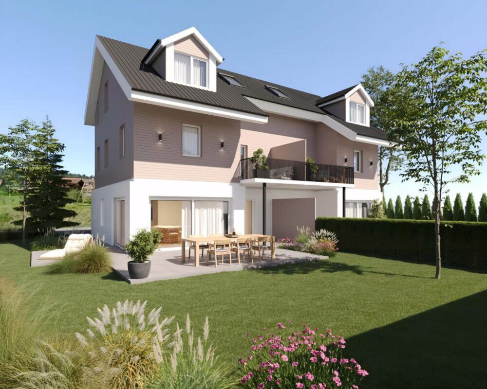 Doppolvilla mit 5.5 Zimmern in Cronay - Bild 2