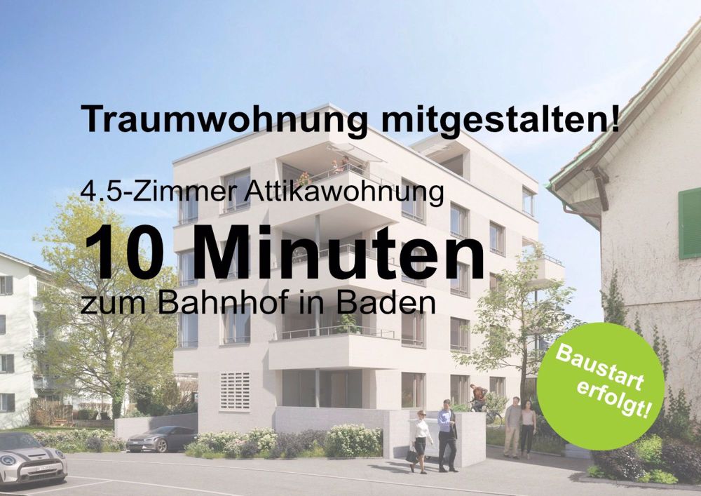 Traumwohnung mitgestalten: Exklusive Attikawohnung an ruhiger und zentraler Lage - Bild 1