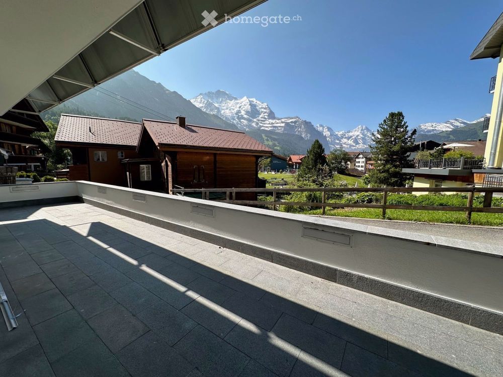 Traumhafte 3.5-Zimmer-Wohnung mit grosszügigem Studio in Wengen mit atemberaubendem Bergblick - Bild 2