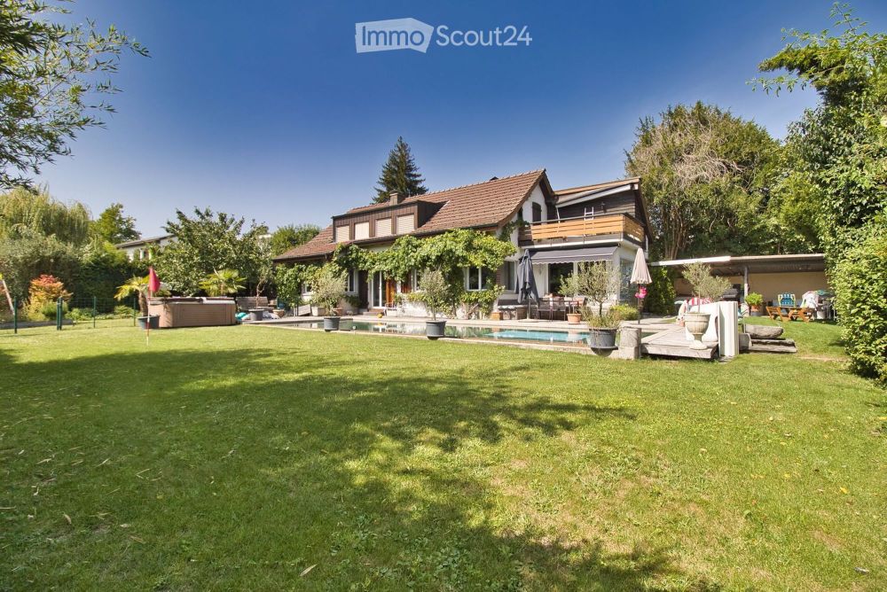 Traumhafte Lage/Garten- und Poolparadies/unmittelbar nähe Aare/viel Potenzial (Ausbau oder Neubau) - Bild 7