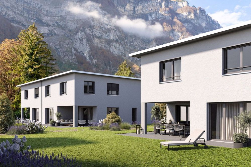 4 Doppeleinfamilienhäuser in Netstal - noch 3 Häuser verfügbar - Bild 1