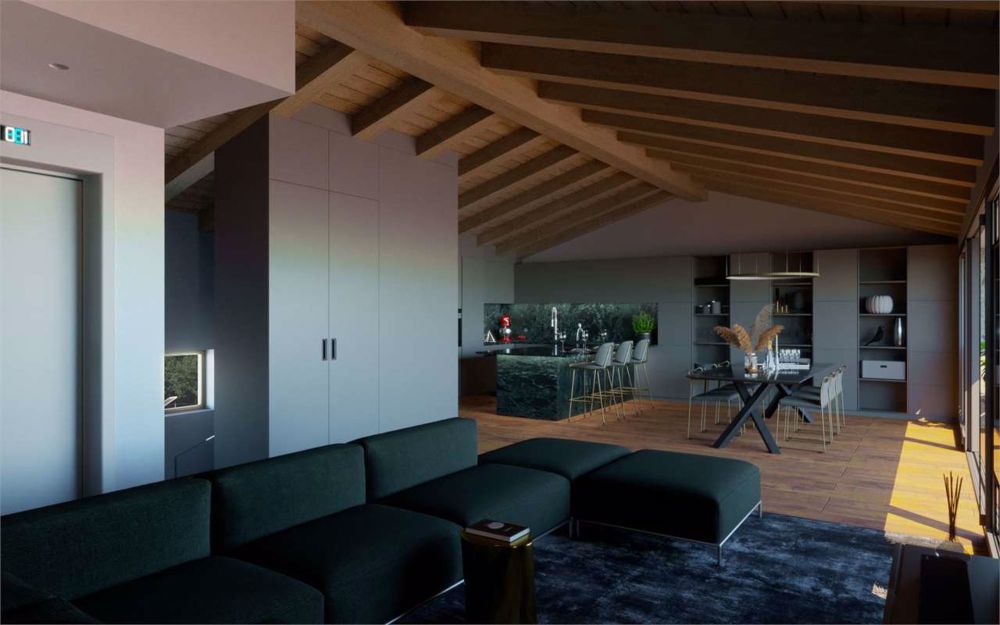 Dachwohnung-Duplex mit Seeblick in Melide - Bild 5