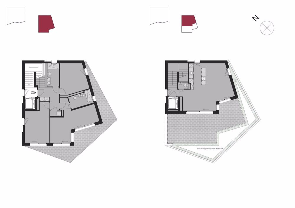 Einführungspreis - Lot B3 - 5 Minuten zu Fuß von der Migros MM in Pully - Bild 2