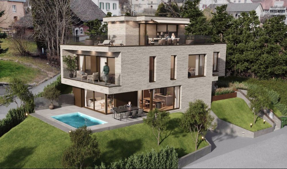 Zeitgemässer Wohnkomfort mit Garten und optionalem Pool – Ihr neues Zuhause in Spreitenbach - Bild 1