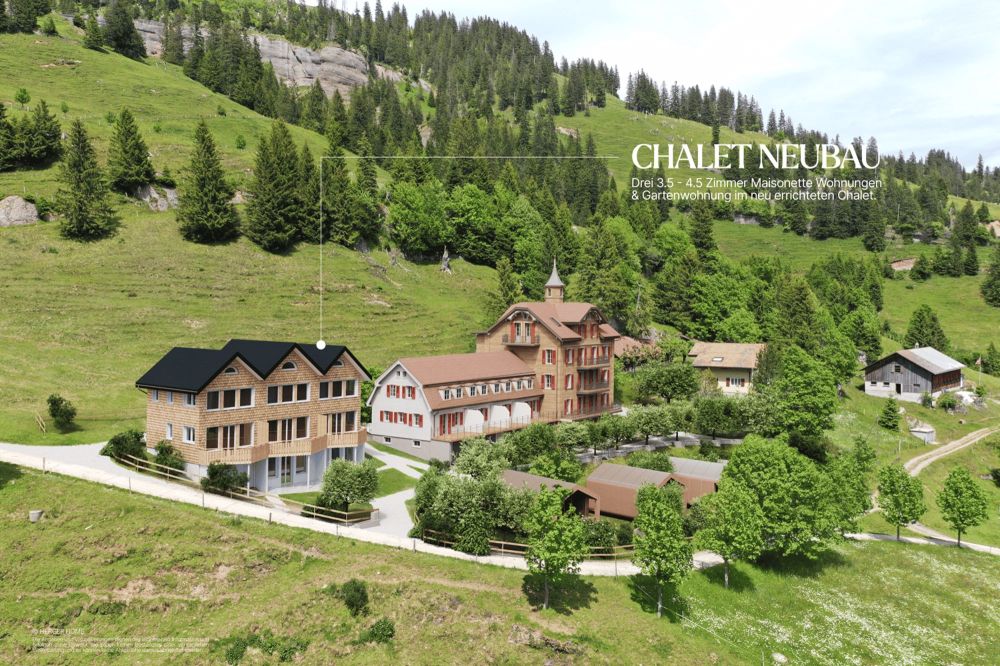 Rigi Des Alpes - 17 exklusive Wohneinheiten inmitten der Natur - Chalet Neubau - Bild 2