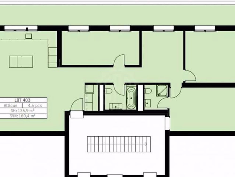 Appartement neuf de 4.5 pièces, attique avec vue dégagée - Bild 6