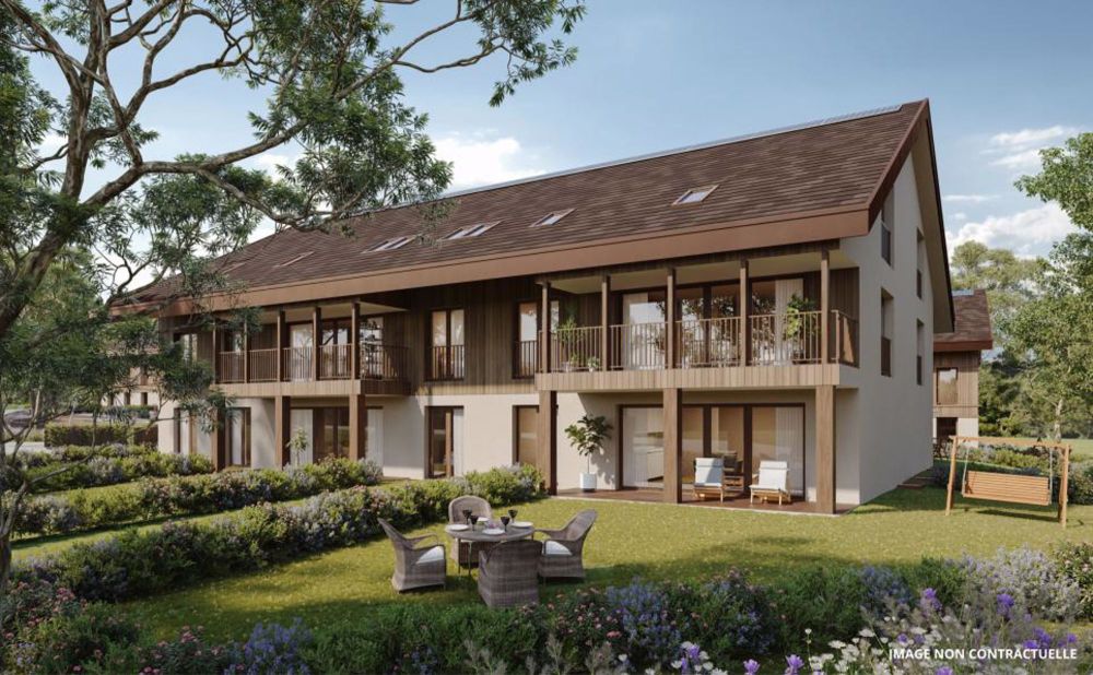 BAT4 LOT 2 - EXCEPTIONNEL APPARTEMENT DE 2,5 TRAVERSANT AVEC UN JARDIN PRIVE - Bild 1