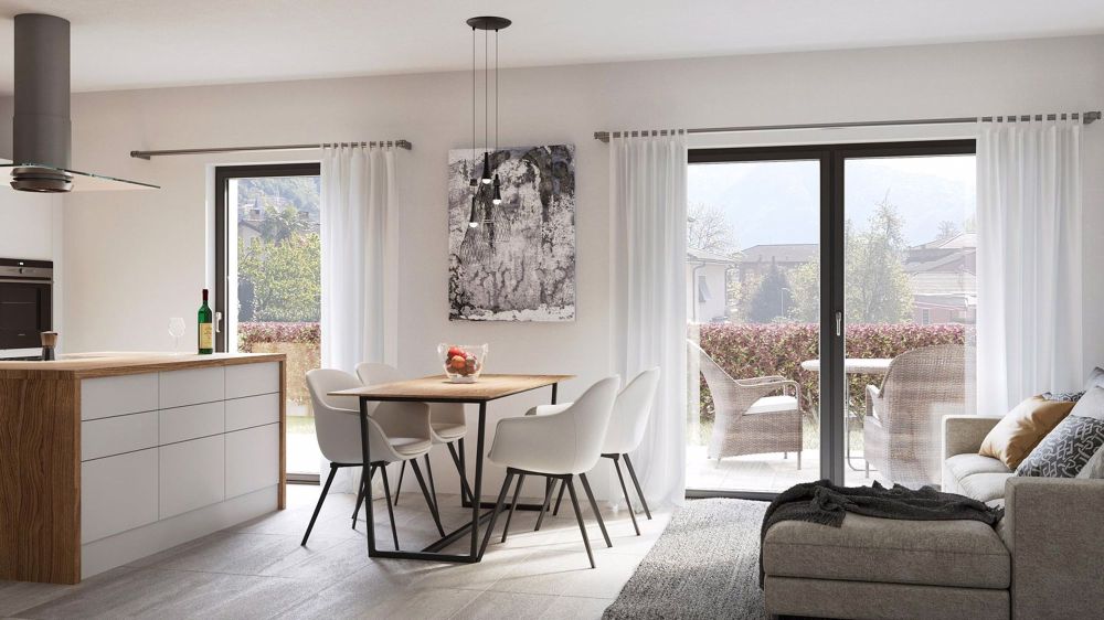 Modernes 2.5-Zimmer-Apartment mit Terrasse in Vacallo - Bild 2