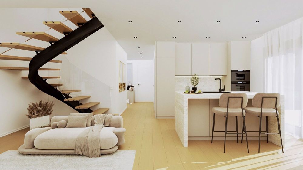 Villen mit 5.5 Zimmern und Terrasse - Neubau in Mouret - Bild 4