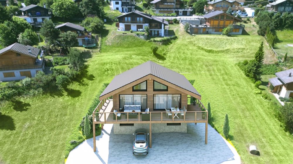 Lassen Sie Ihre Träume wahr werden Grosses neues Chalet 240 m2 Hauptres. 6.5 Zimmer - Bild 2