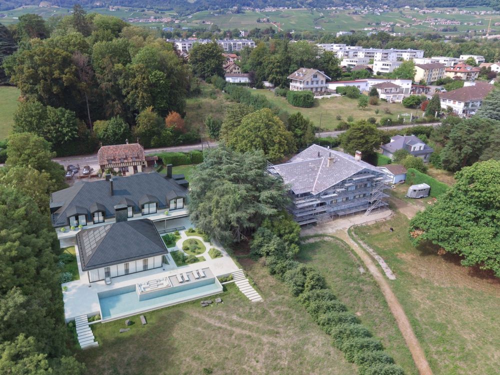 Projet d'une villa d'exception pied dans l'eau ! - Plan de parcelle