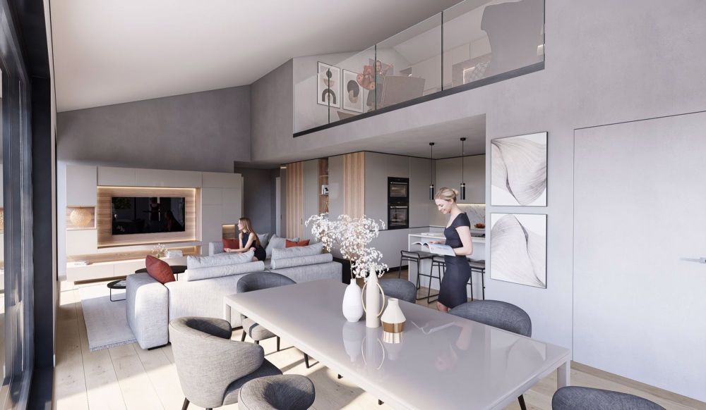 BOSCO LUGANESE – DUPLEX PANORAMICO- 4.5 LOCALI - Bild 2