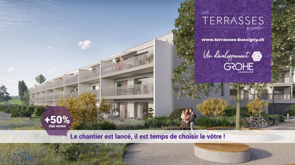 Nouvelle promotion "Les Terrasses" à Bussigny - Bild 1