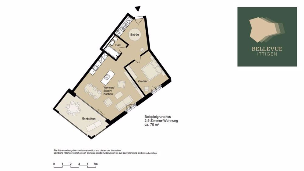 Jetzt vormerken: Wohnen mit Aussicht in Ittigen - Bild 3