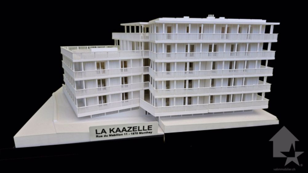 Monthey, La Kaazelle dernier 2.5 pièces dans une promo éco-responsable - Bild 1