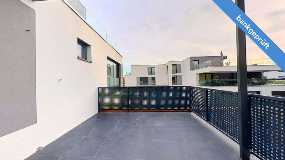 AgentSelly - Neubau - Ihr kleines Wohnparadies - Balkon Süd