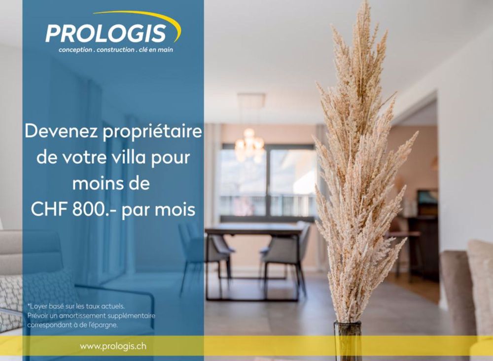 Ihre Villa zur Errichtung in Ollon. Werden Sie Eigentümer ab CHF 732.- pro Monat* - Bild 5