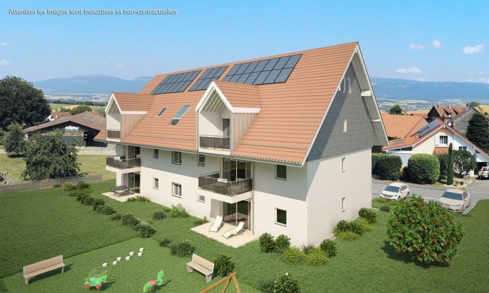 Letztes 4.5-Zimmer-Apartment, Fertigstellung für Oktober 2025 - Perspective Sud Droite
