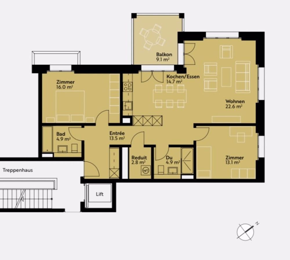 3,5-Zimmer-Wohnung zentral in Regensdorf - Bild 9